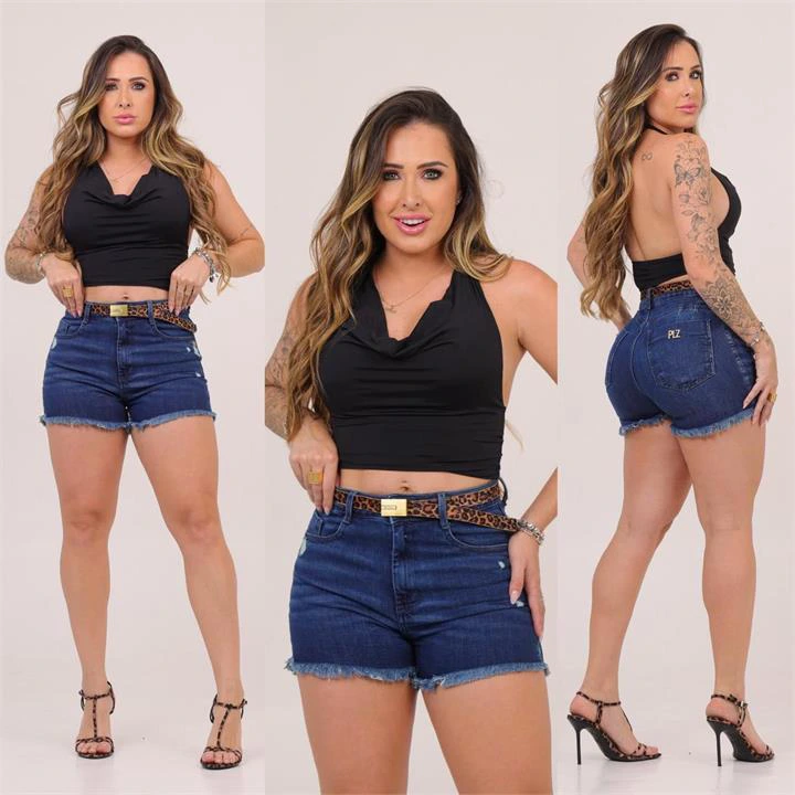 SHORT COM CINTO