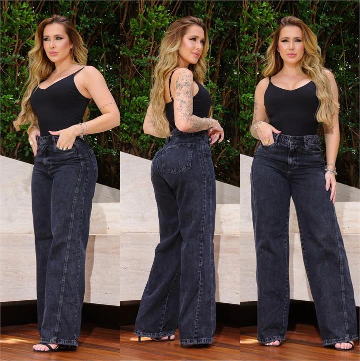 CALÇA WIDE LEG PREMIUM (SEM ELASTANO)