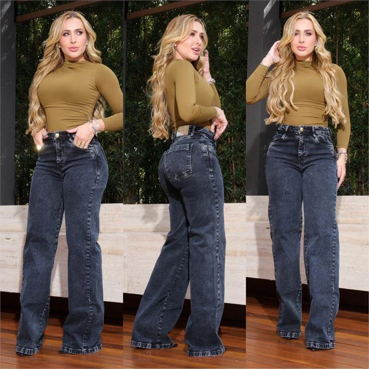 CALÇA WIDE LEG PREMIUM (COM ELASTANO)
