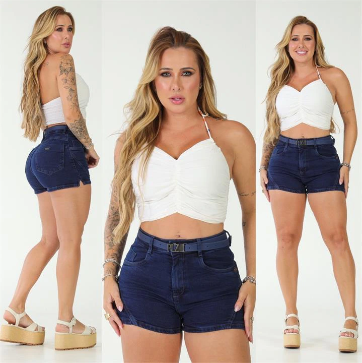 SHORT COM CINTO