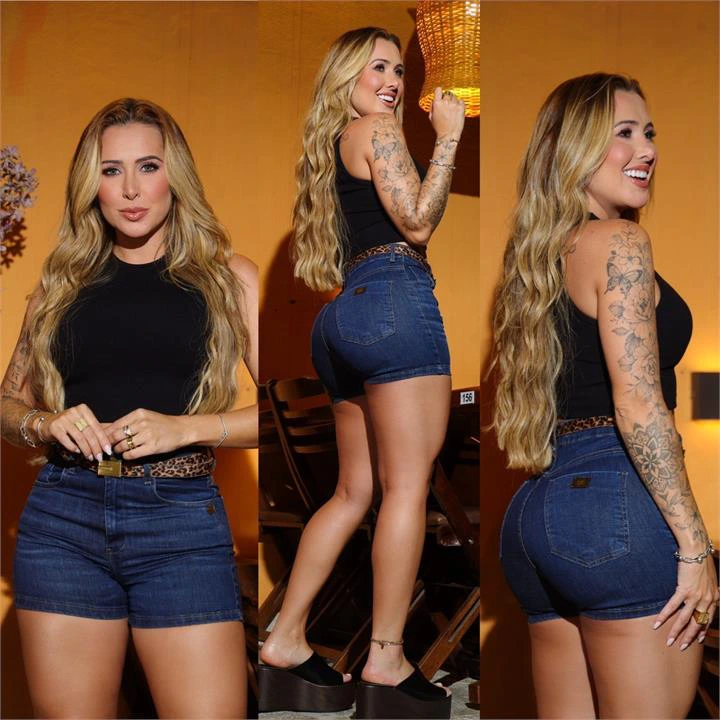SHORT COM CINTO