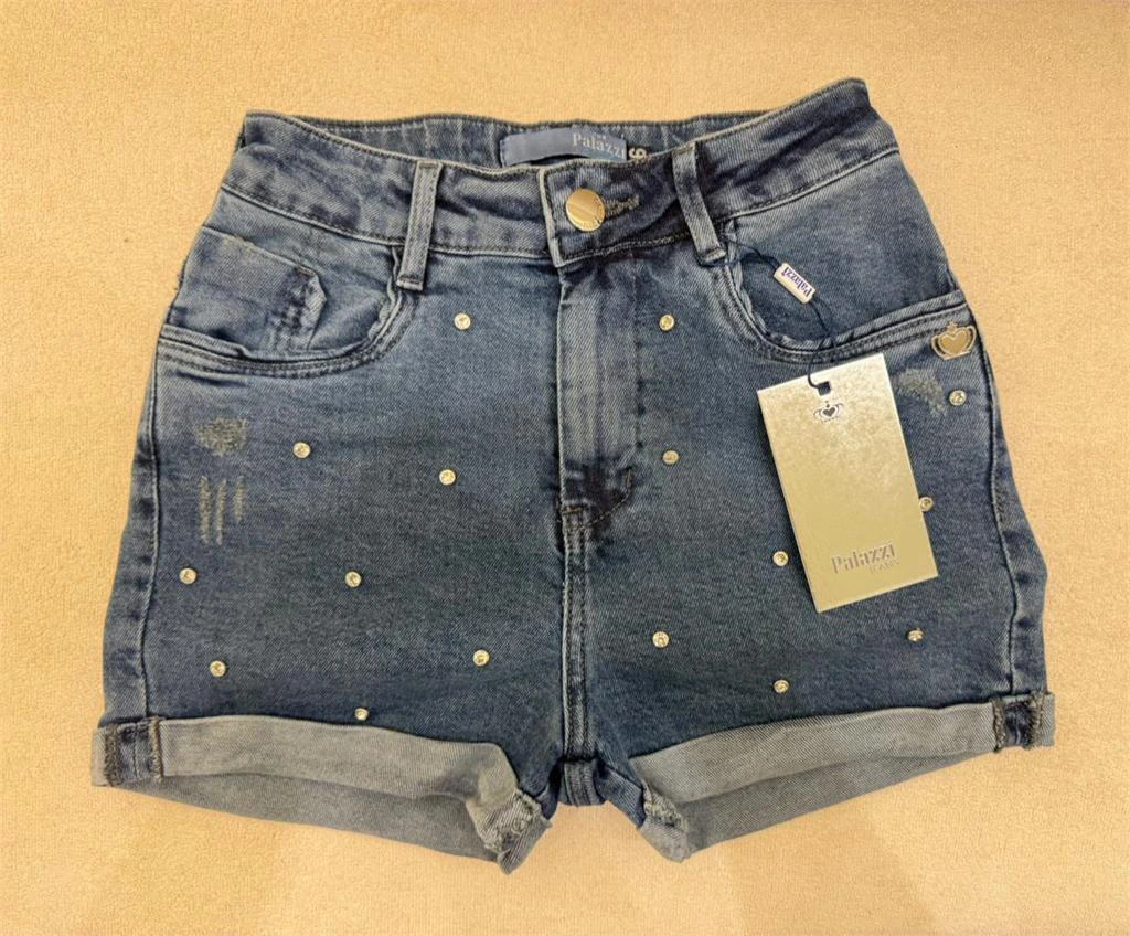 SHORT PREMIUM COM STRASS