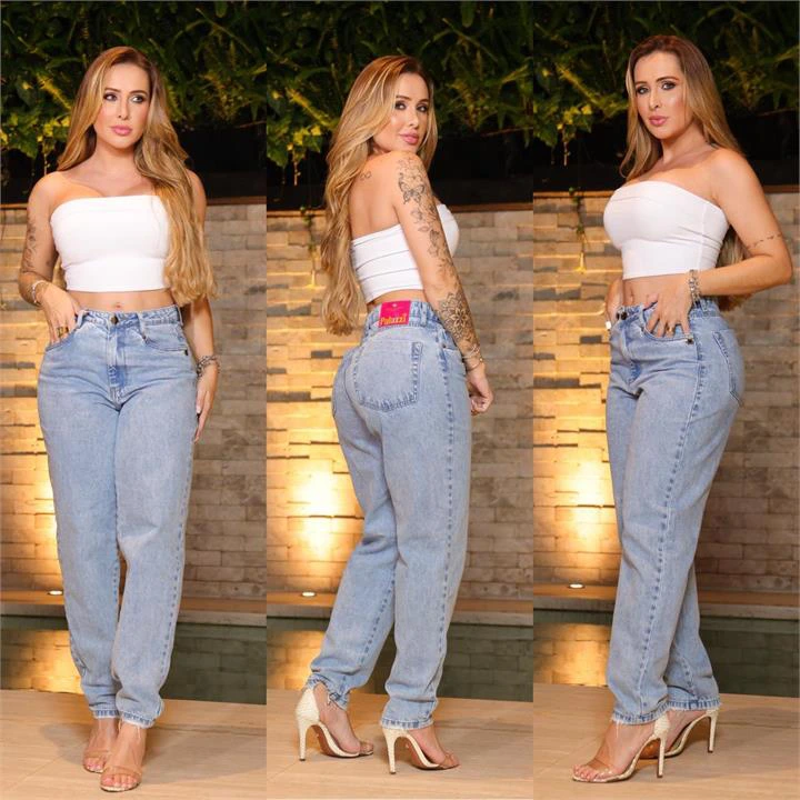CALÇA MOM (SEM ELASTANO)